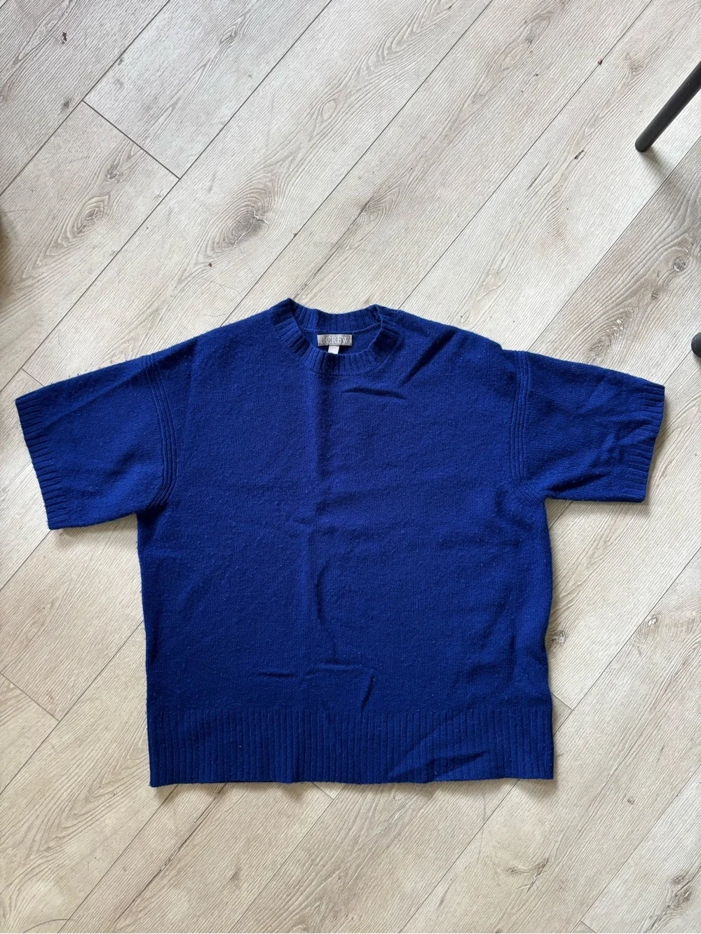 J CREW Oversized Sweater-Tee in Vintage Wool Size S
